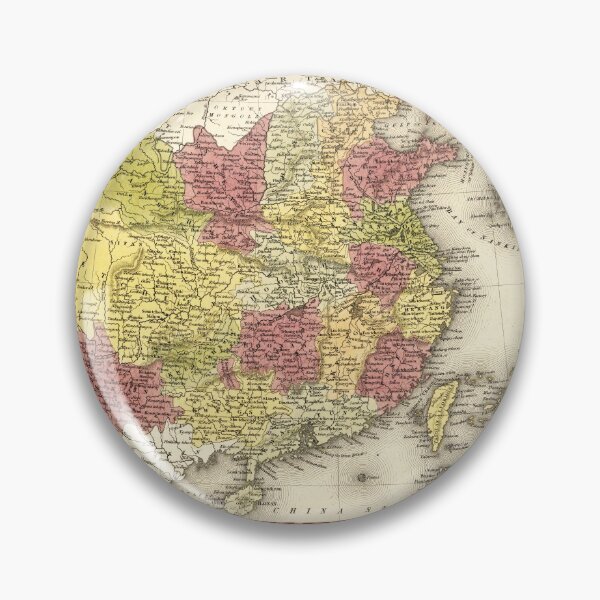 Item preview, Map of China (1851) designed and sold by allhistory.