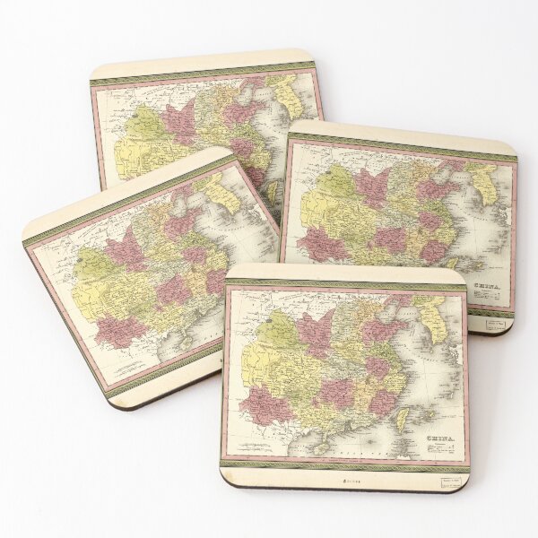 Item preview, Map of China (1851) designed and sold by allhistory.