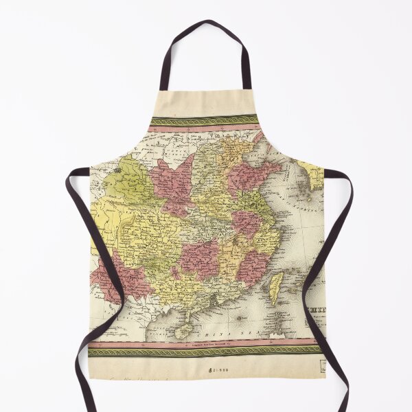 Item preview, Map of China (1851) designed and sold by allhistory.