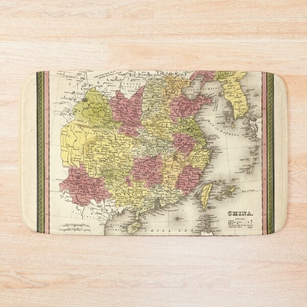 Item preview, Map of China (1851) designed and sold by allhistory.