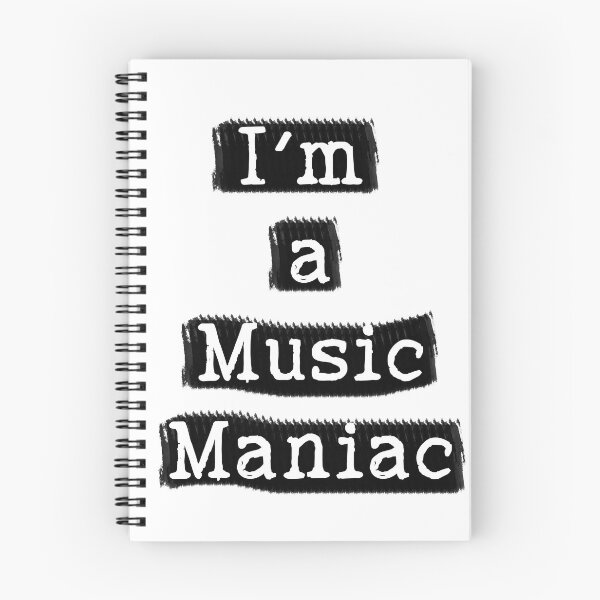 Item preview, I'm a Music Maniac designed and sold by MusicManiacs.