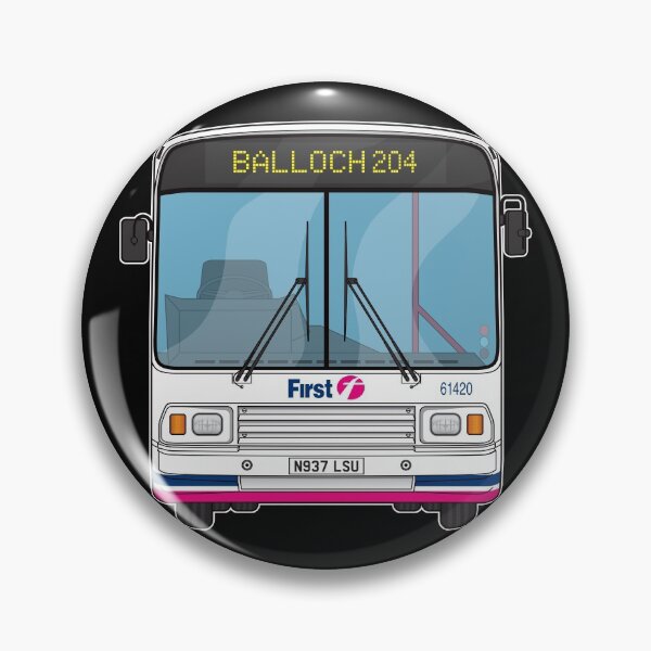 Item preview, Firstbus Alexander PS N937LSU 61420 Balloch 204 Illustration designed and sold by BFXIII.