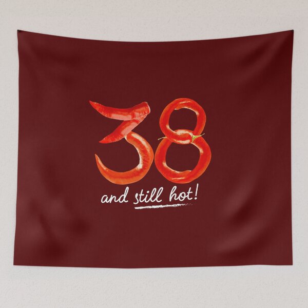 Item preview, 38th Birthday Gifts - 38 Years and still Hot designed and sold by betternotes.