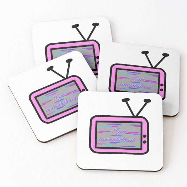 Item preview, Overwhelmed tv  designed and sold by Izzywilldestroy.
