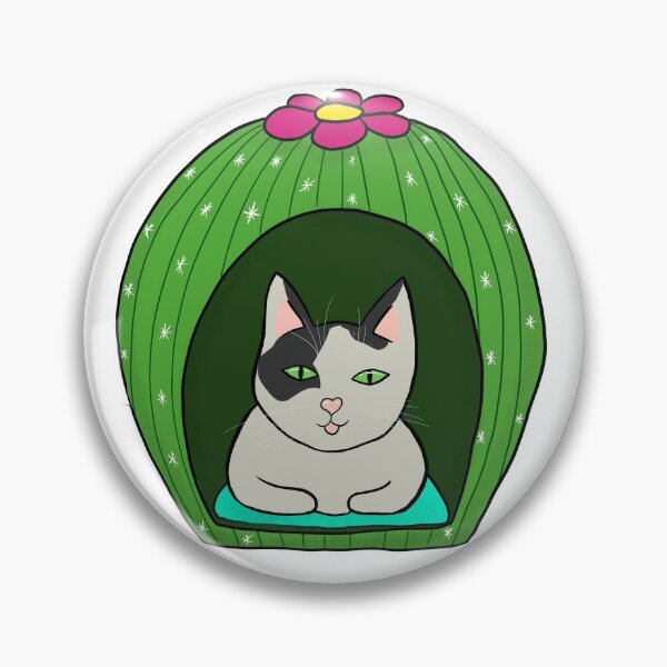 Item preview, Cat in Cactus designed and sold by Cryptidkitty.