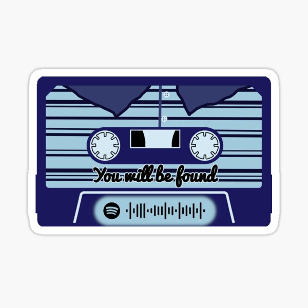 dear evan hansen album spotify code Sticker