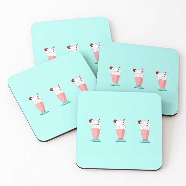 Item preview, Retro Diner milkshakes. Vintage diner packs designed and sold by DiscoDaisyy.