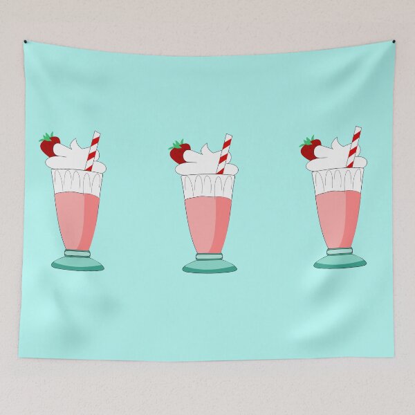 Item preview, Retro Diner milkshakes. Vintage diner packs designed and sold by DiscoDaisyy.