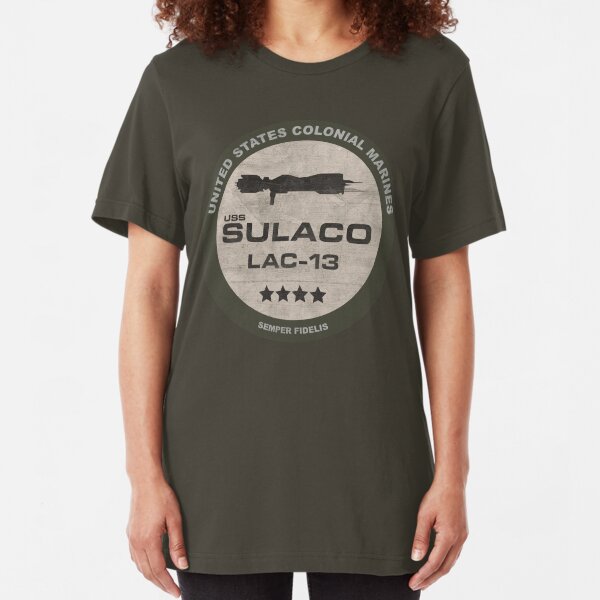 USS Sulaco Slim Fit T-Shirt