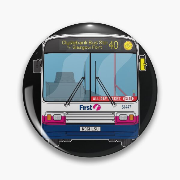 Artikelvorschau, Firstbus Alexander PS N961LSU 61447 Clydebank Abbildung entworfen und verkauft von BFXIII.