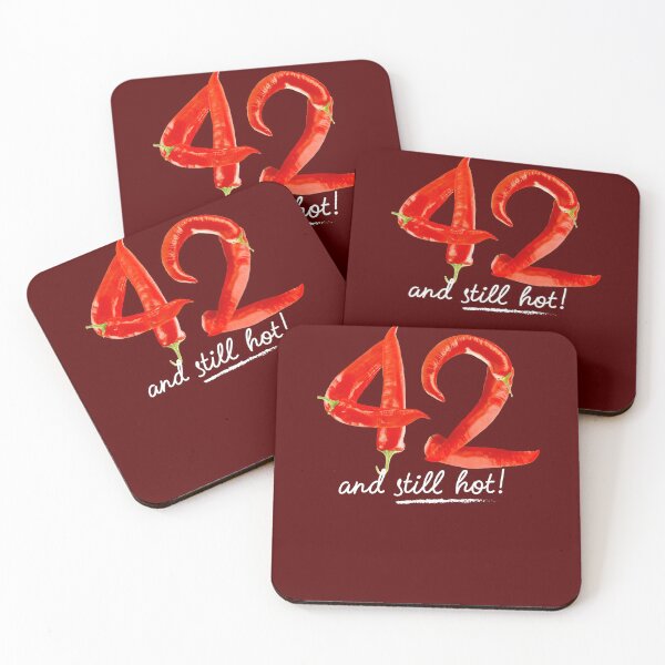 Item preview, 42nd Birthday Gifts - 42 Years and still Hot designed and sold by betternotes.