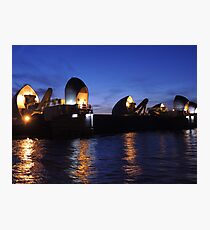 Thames Barrier Photographic Print