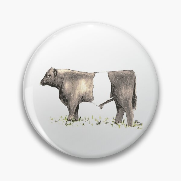 Artikelvorschau, Galloway Bull mit Gürtel entworfen und verkauft von knotaway.