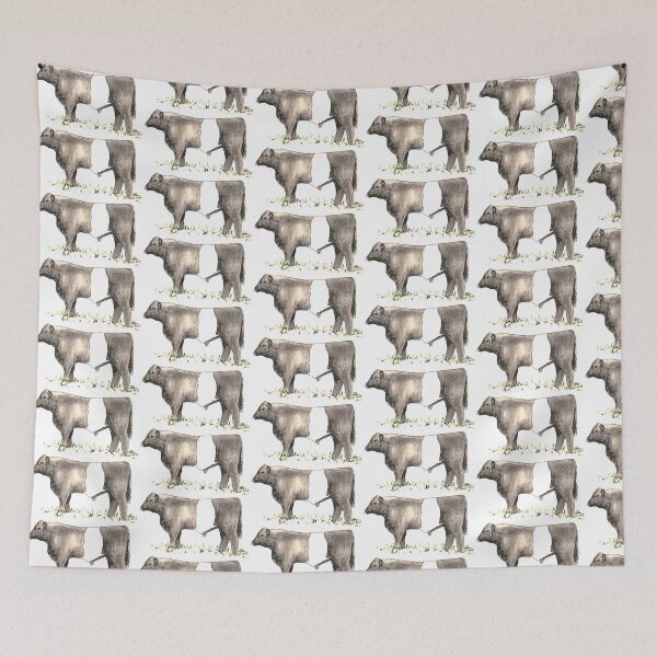 Item preview, Belted Galloway Bull designed and sold by knotaway.