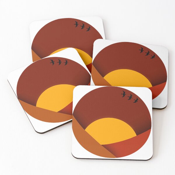 Item preview, Abstract Sunset on Hills designed and sold by DigitalartbyD.