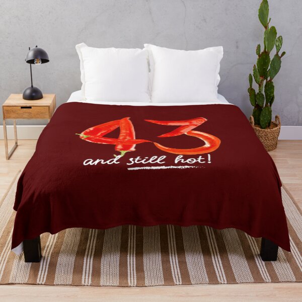 Item preview, 43rd Birthday Gifts - 43 Years and still Hot designed and sold by betternotes.