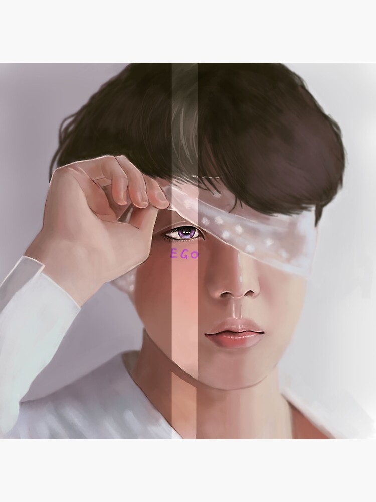 J Hope Ego Sticker For Sale By Valereareale Redbubble