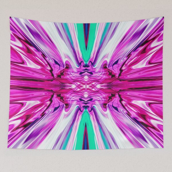 Item preview, Abstract Psychedelic Neon designed and sold by artworkbyrihen.
