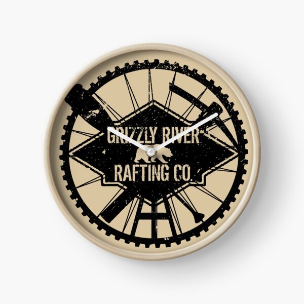 Grizzly River Rafting Co. Clock