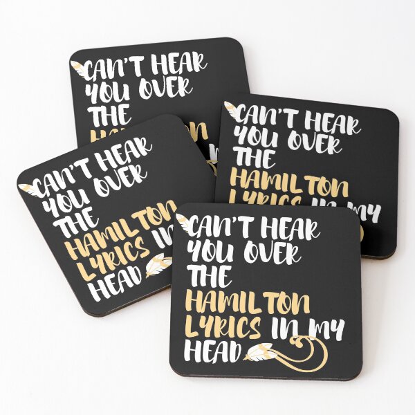 Item preview, Cant hear you over the Hamilton lyrics in my head designed and sold by relee2.