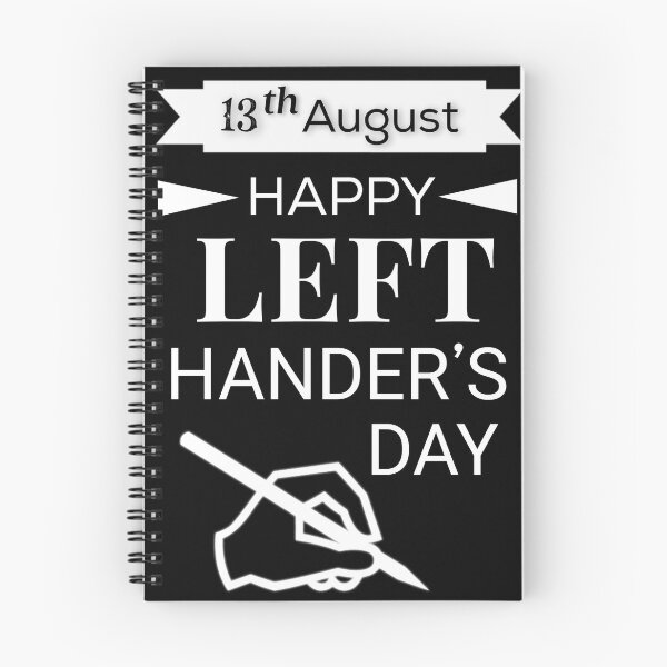 Item preview, HAPPY LEFT HANDER'S DAY T-SHIRTS designed and sold by Hussain Shirts.