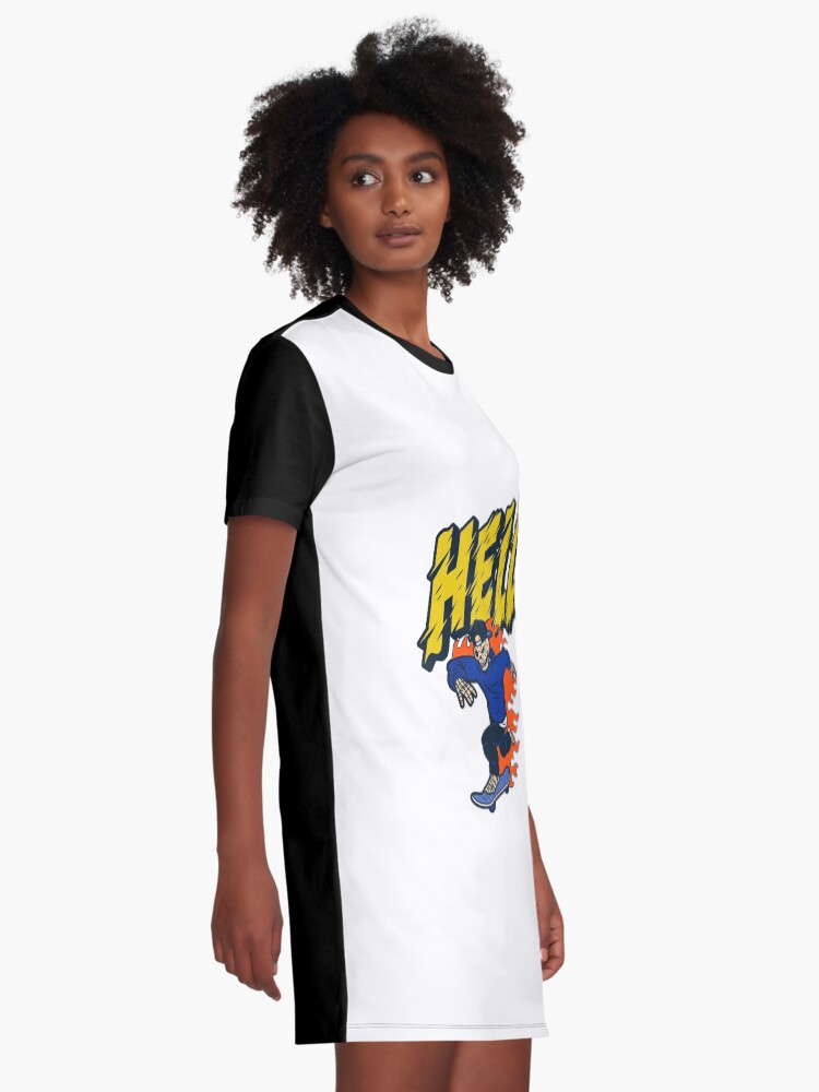 Alternate view of Skeleton Ride Skate Board, Graphic T-Shirt Dress