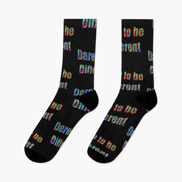 Item preview, Dare to be different word art designed and sold by Diane Hunter Art.