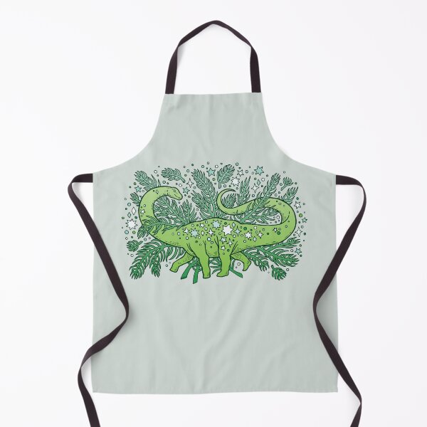 Item preview, Evergreen Apatosaurus | Dinosaur Cosmic Festive Art designed and sold by OMEGAFAUNA.