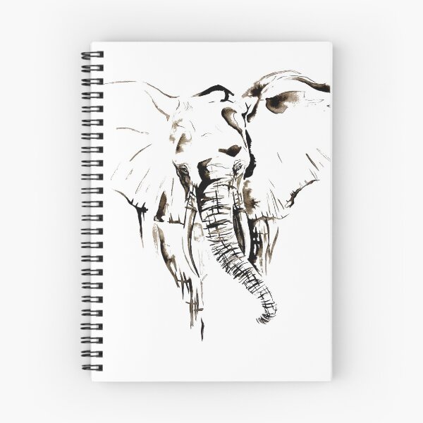 Item preview, Ink Majestic Elephant Wildlife Design - Protect our Planet designed and sold by Monica C. Webster.