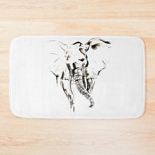 Item preview, Ink Majestic Elephant Wildlife Design - Protect our Planet designed and sold by Monica C. Webster.