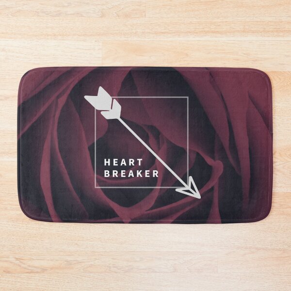 Item preview, Heart Breaker - Dark Red or Black Rose Arrow Square designed and sold by skykarrot.