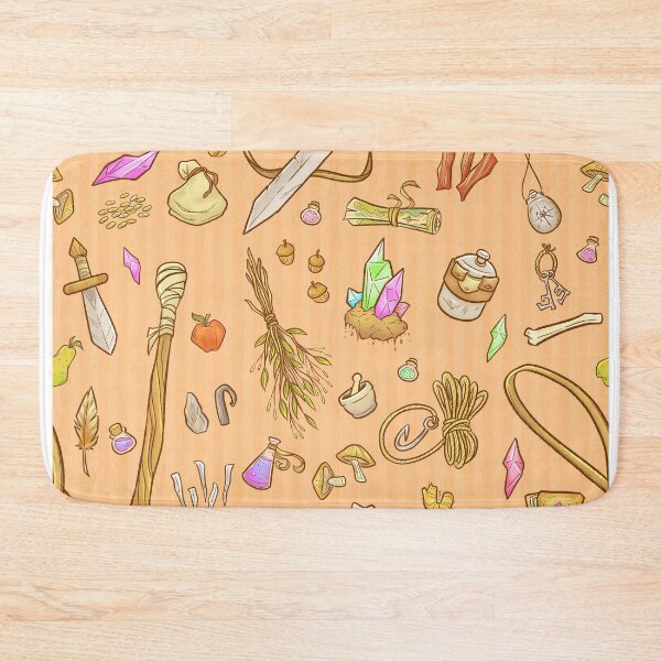 Item preview, Dangerous To Go Alone - D&D Inventory (gold) designed and sold by alliemackie.