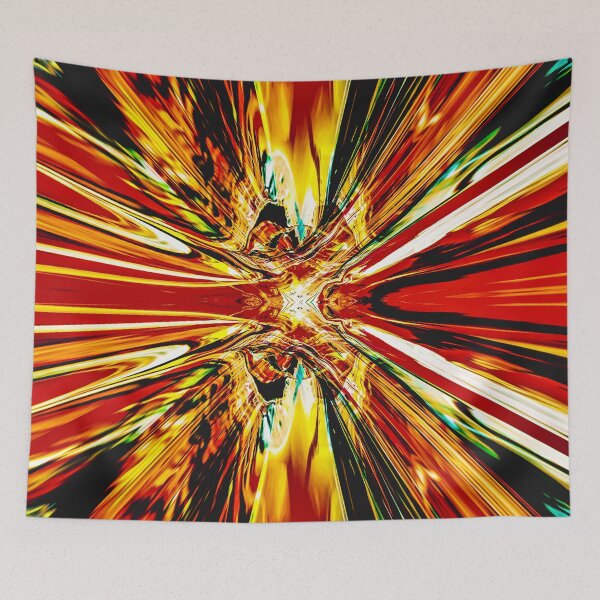 Item preview, Abstract Psychedelic Neon designed and sold by artworkbyrihen.