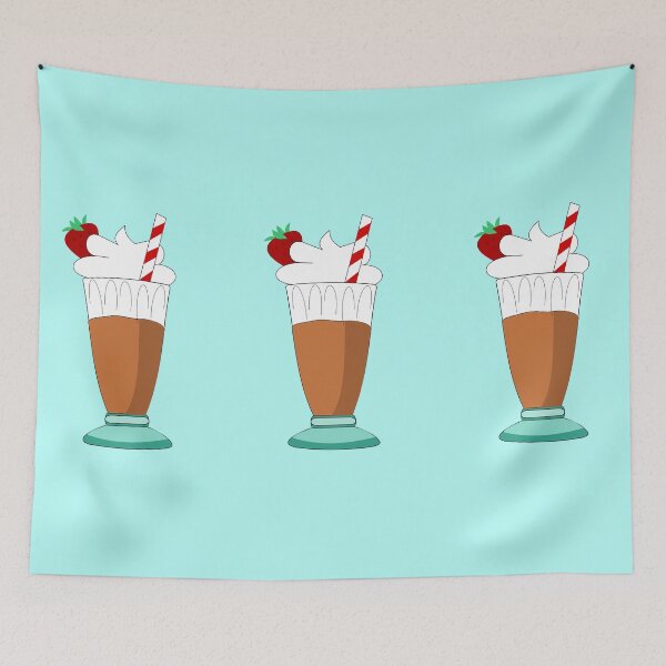 Item preview, Retro Diner Chocolate milkshakes. Vintage diner designed and sold by DiscoDaisyy.