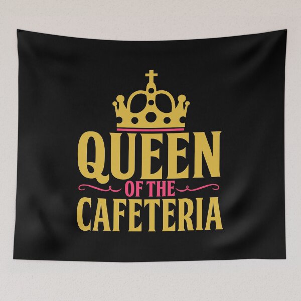 Item preview, Queen of Cafeteria - Funny Lunch Lady Gift designed and sold by biNutz.