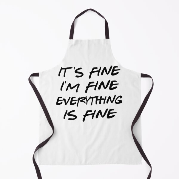 Item preview, white lie party ideas - its fine i'm fine everything is fine designed and sold by Andrea Lina.