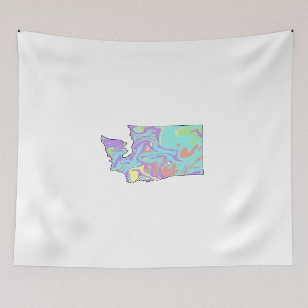 Item preview, Multicolor Washington Swirl designed and sold by h DESIGNS.