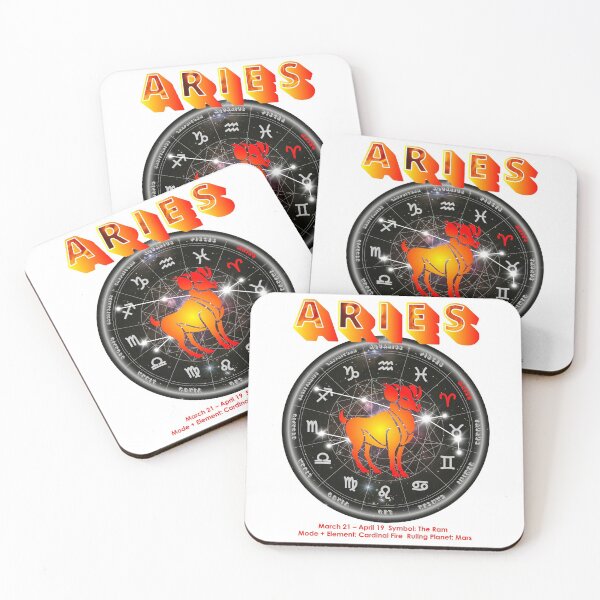 Item preview, 65 MCMLXV Aries Zodiac Astrology Chart designed and sold by 65 MCMLXV.
