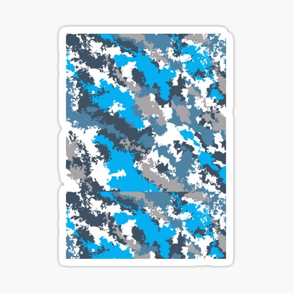 717 Splatter Camo Sticker