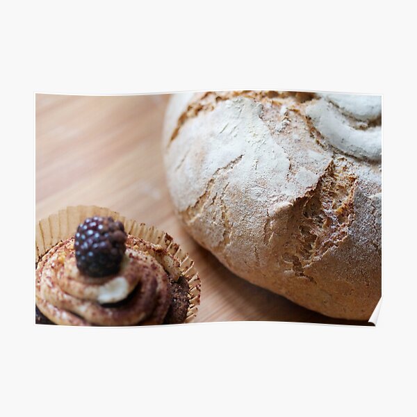 Bread & Cupcake Poster
