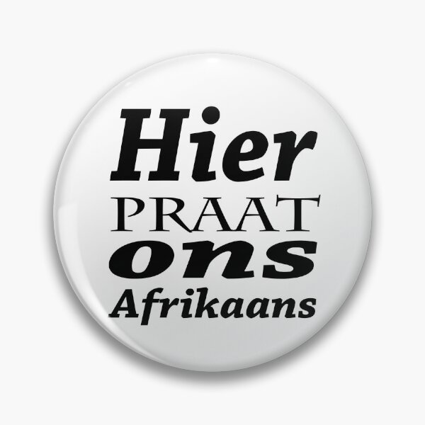 Item preview, Hier praat ons Afrikaans — Afrikaans Home Sign designed and sold by Galathi Designs.