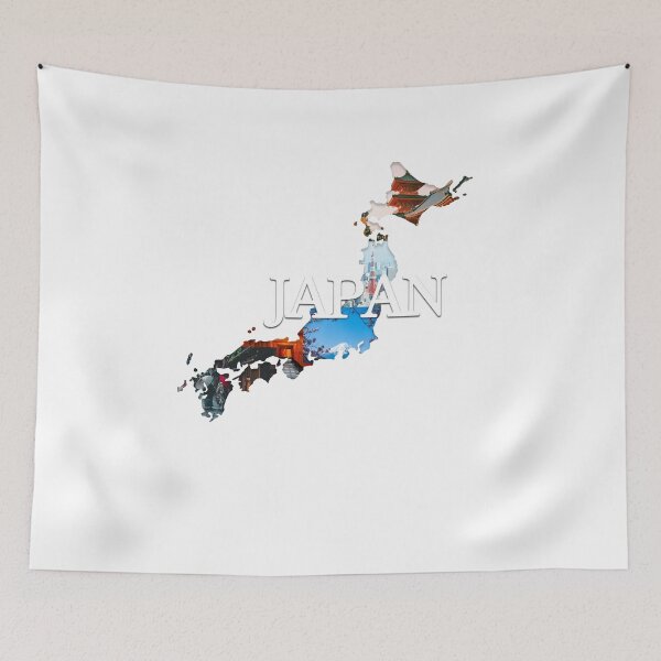 Item preview, Japan Map designed and sold by Kaixiu-Art.