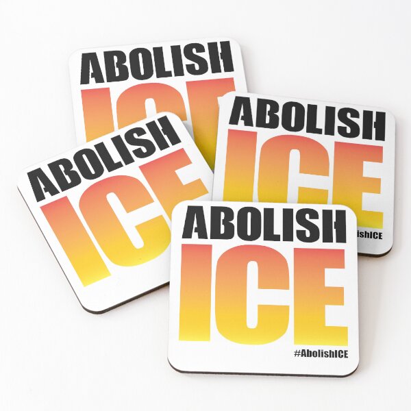 Item preview, Abolish ICE #AbolishICE Design (Black, Orane & Yellow) designed and sold by Bill Shearer.