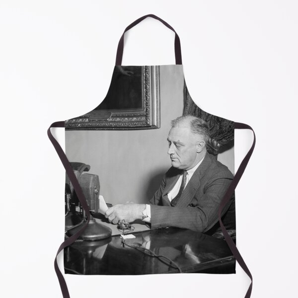 Item preview, President Roosevelt During A Radio Address - 1937 designed and sold by warishellstore.