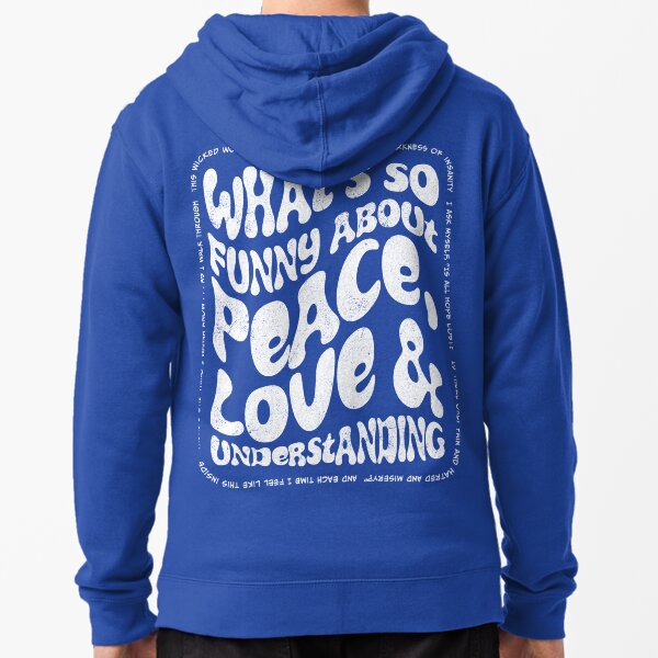 Item preview, Peace Love and Understanding Elvis Costello designed and sold by DesignCats.