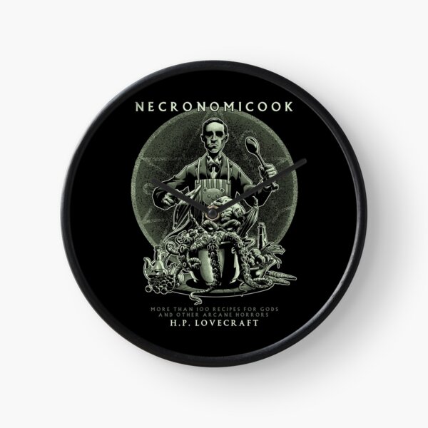 Necronomicook Clock