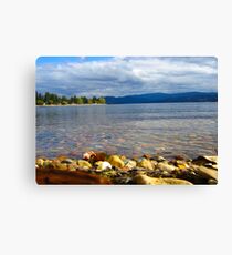 The Shores of Shuswap Lake Canvas Print
