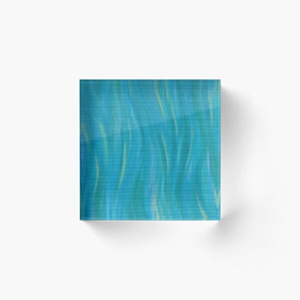 Sea Swaying Acrylic Block