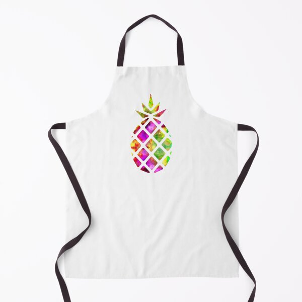 Item preview, Watercolor Geometric Tropical Colorful Pineapple designed and sold by MysticMagpie.