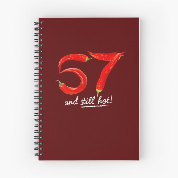 Item preview, 57th Birthday Gifts - 57 Years and still Hot designed and sold by betternotes.